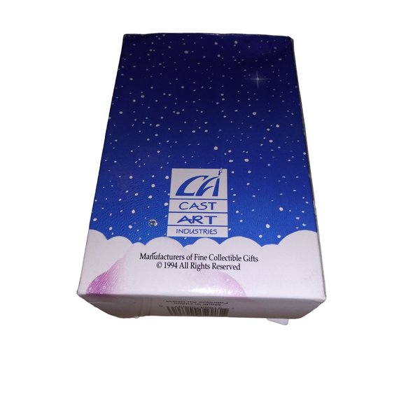 VTG Dreamsicles Cherub and Bunny Boxed Ornament Angel and Rabbit Ornament 1994 - Picture 4 of 6